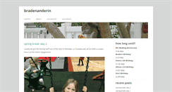 Desktop Screenshot of bradenanderin.com